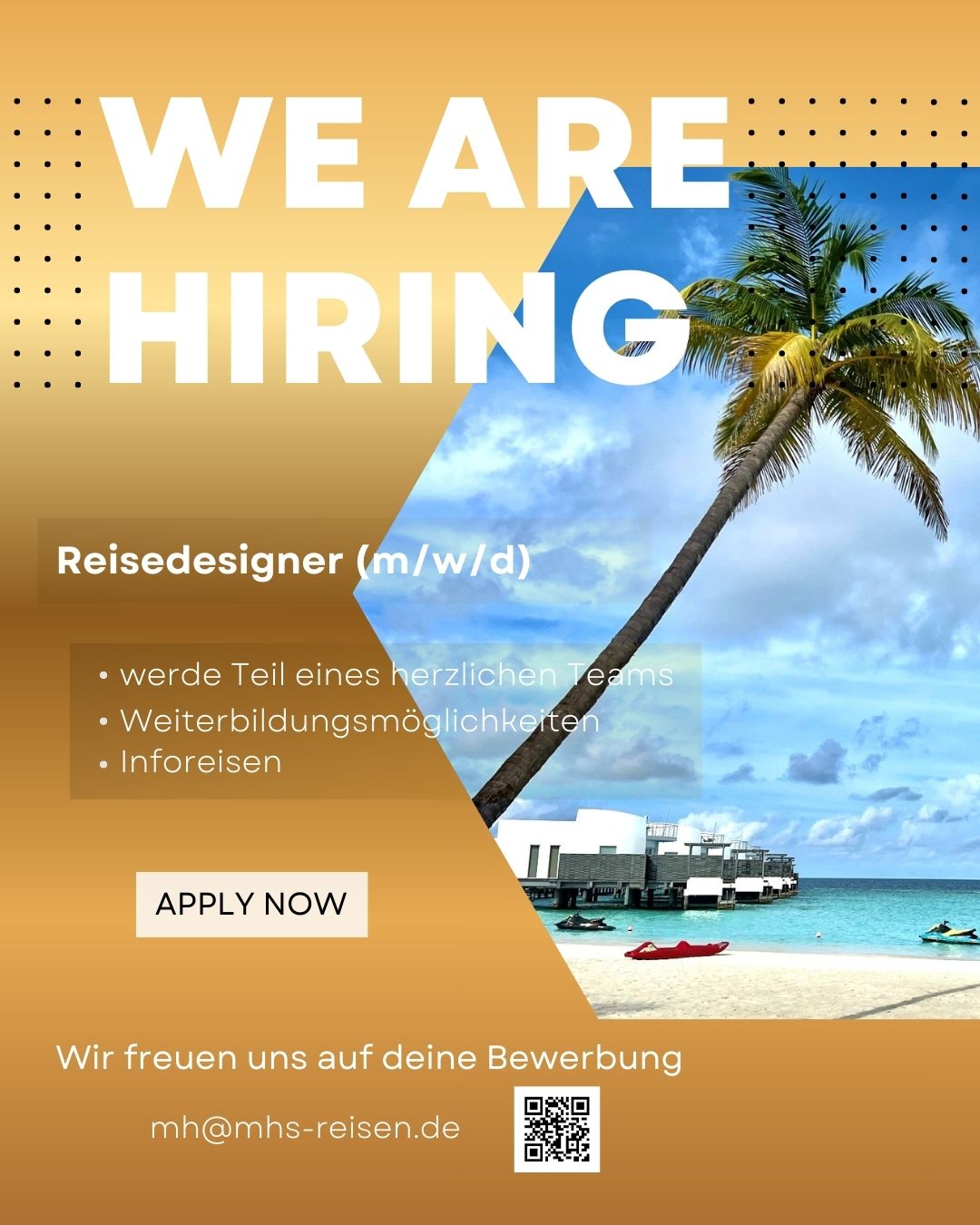 We are hiring plakat