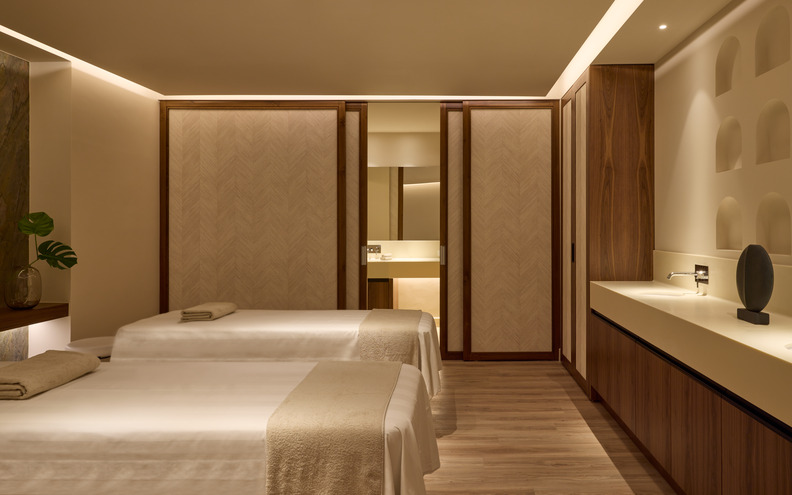 Luxurioeser Spa Massageraum